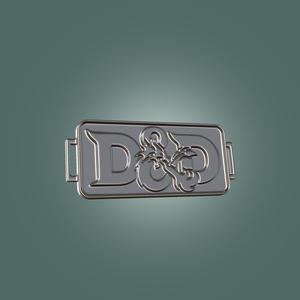 D&D Logo Bracelet Plate