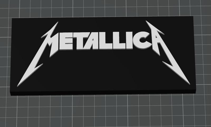 Metallica Band Sign