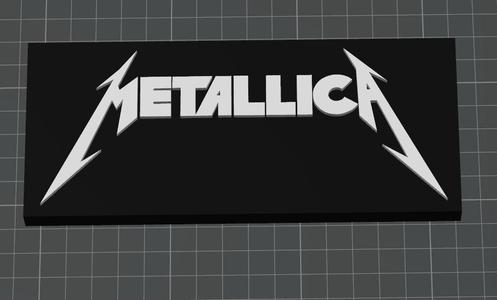 Metallica Band Sign