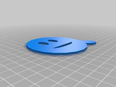 Smiley Coffee Schablone