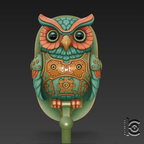 Owlexa Prime - Mecha Owl Hook Commander