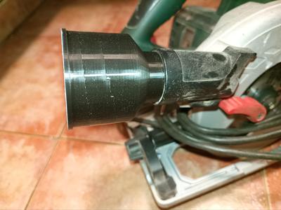 METABO KS-55 saw to 50mm Vacuum hose