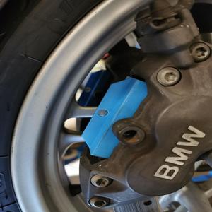 BMW K1200RS iABS Bremssattel Sperrklötze als Entlüftungshilfe