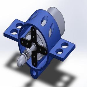 Motor mount for Turnigy SK3 Fandrive - 3659-1900kv 