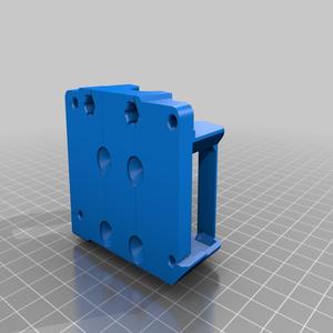 HI-flow Extruder-Head For ANYCUBIC i3 MEGA 40 x 40 x 11mm heat-sink fan version.