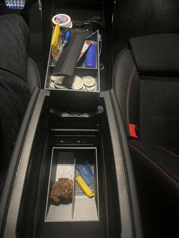 Mercedes A-Class center arm rest organizer