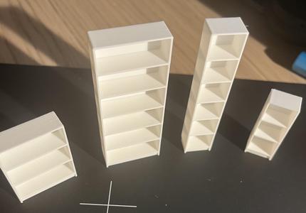 Miniature Billy bookshelves