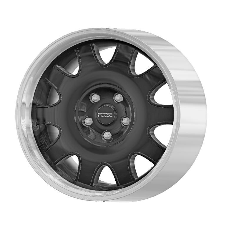 Standard - Foose Challenger FO323 - Real Rims for Scale Model Cars