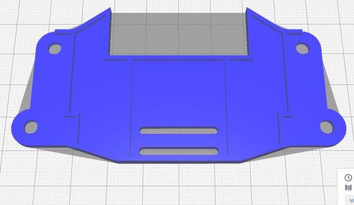 Traxxas TRX 4 front battery + servo bed