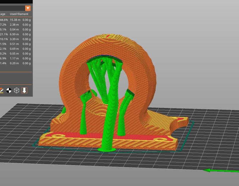 Vesa Plate 75mm & 100mm - With built in coupler