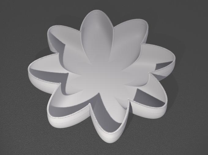 Flower formed Vase