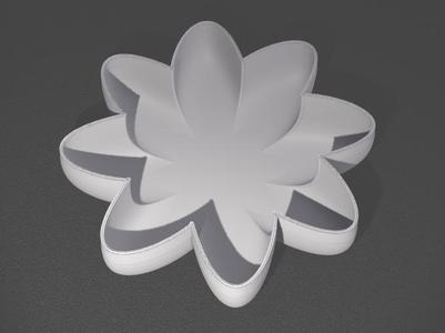 Flower formed Vase