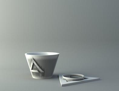 Coffee cup and saucer