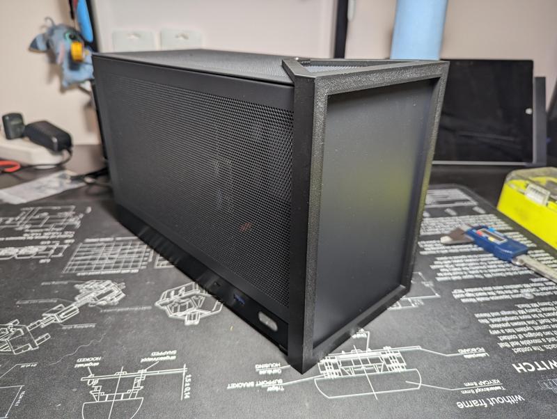 S300 Mini-ITX Case Mod: Horizontal to Vertical Stand