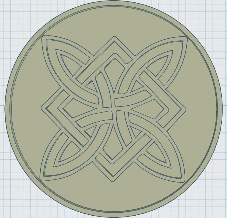Celtic Symbol Coaster 46
