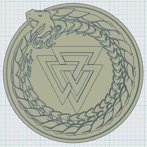 Viking Symbol Coaster 29