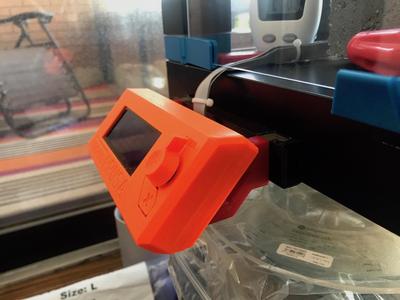 Outside Mount for PRUSA LCD (LACK Enclosure) - V2