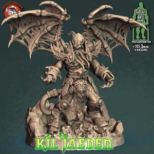 Demon Lord - 32mm scale pre-supported miniature  Kil'jaeden