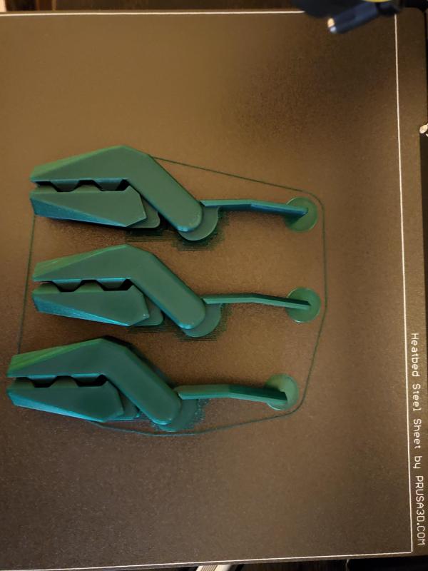 Bag Clip (PRINT IN PLACE CAM) Lever Surface Area mod