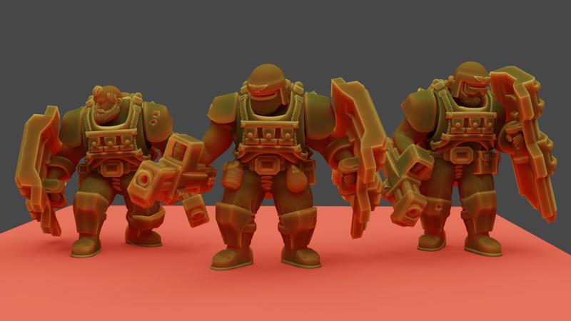 Ogryns squad [Pre-Supported]