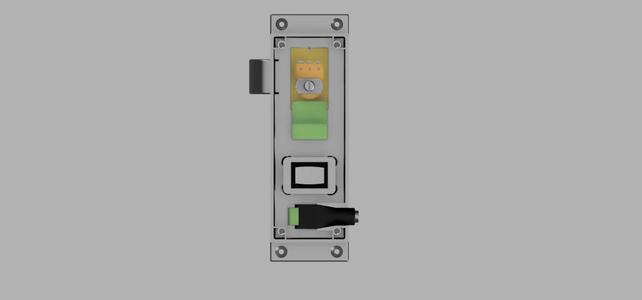 LED Dimmer/switch electronics enclosure box