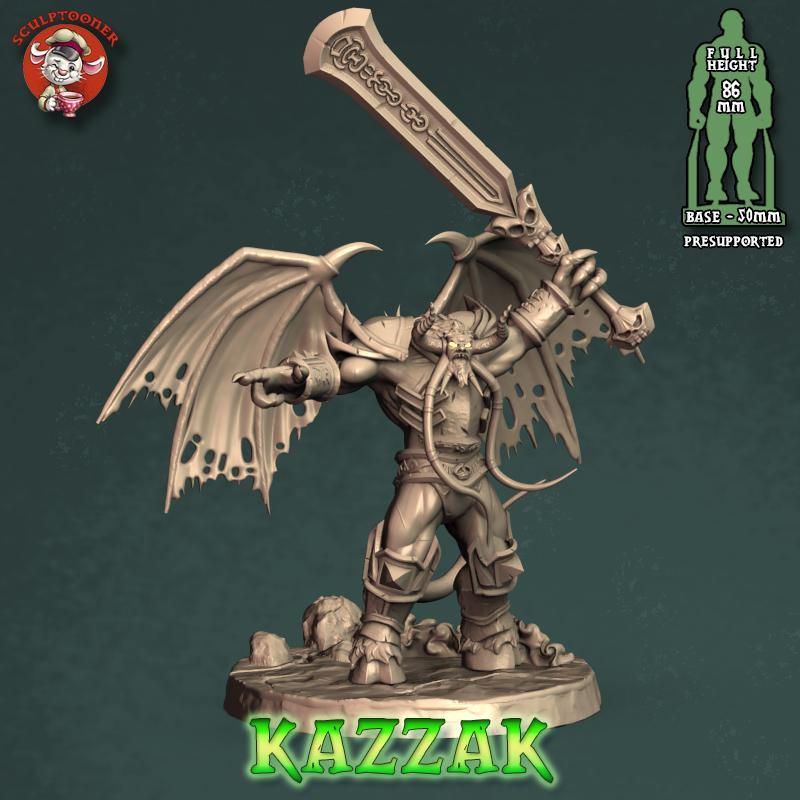 Doom Lord - - 32mm scale pre-supported squad