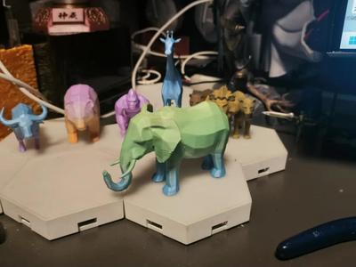 Erbao Zoo—Geometric Elephant