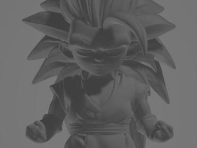 Goku Mini Ssj3 - Daima
