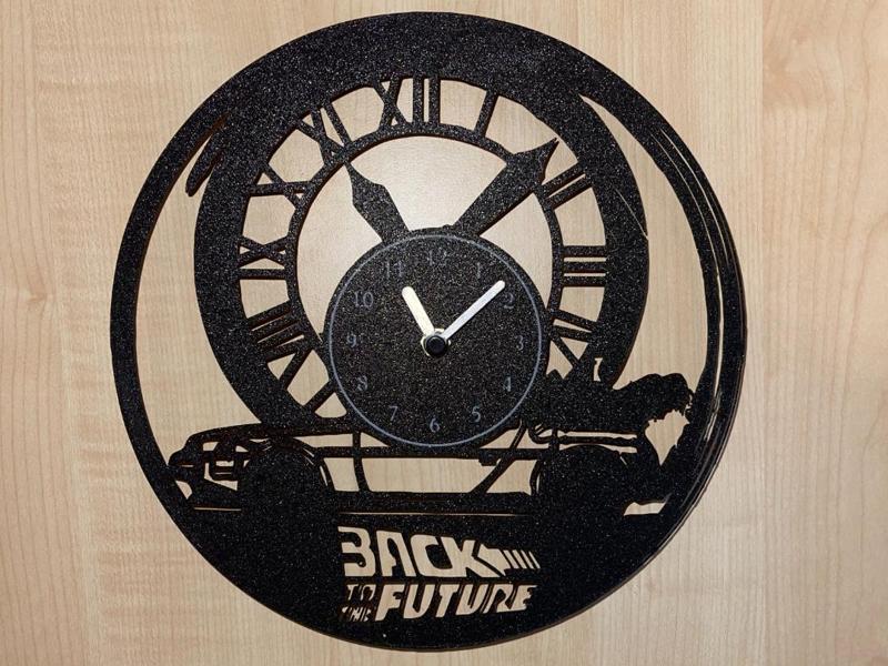 Back to the Future Clock