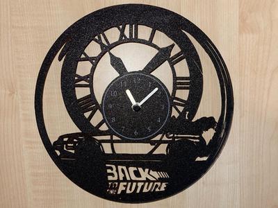Back to the Future Clock