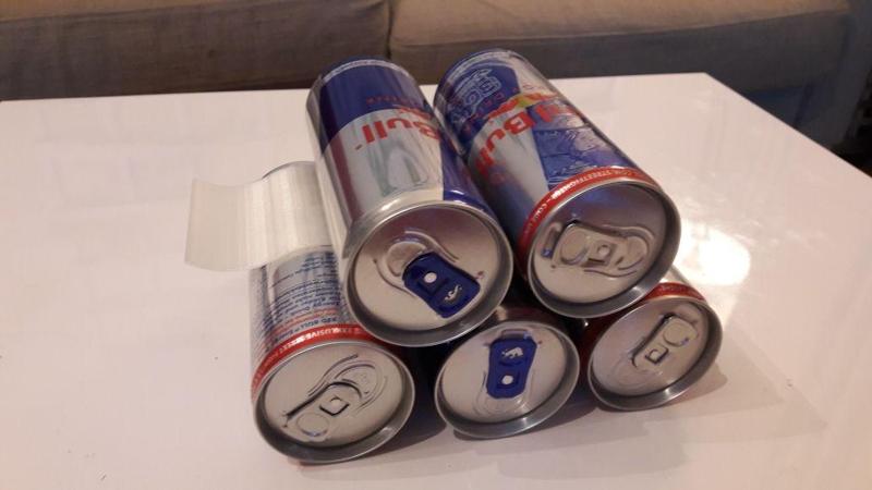 stack for aluminium cans