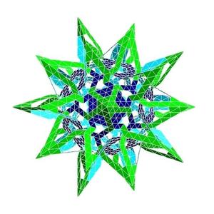 ESCHER STAR ICOSIDODECAHEDRAL POLYKNOT 1