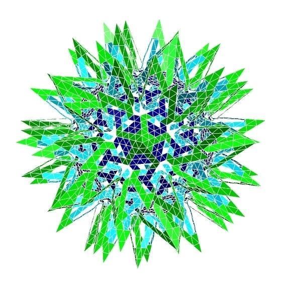 ESCHER STAR SNUB DODECAHEDRAL POLYKNOT 1