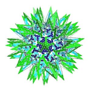 ESCHER STAR SNUB DODECAHEDRAL POLYKNOT 1