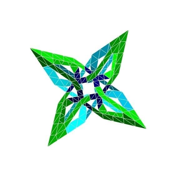 ESCHER STAR OCTAHEDRAL POLYKNOT 1