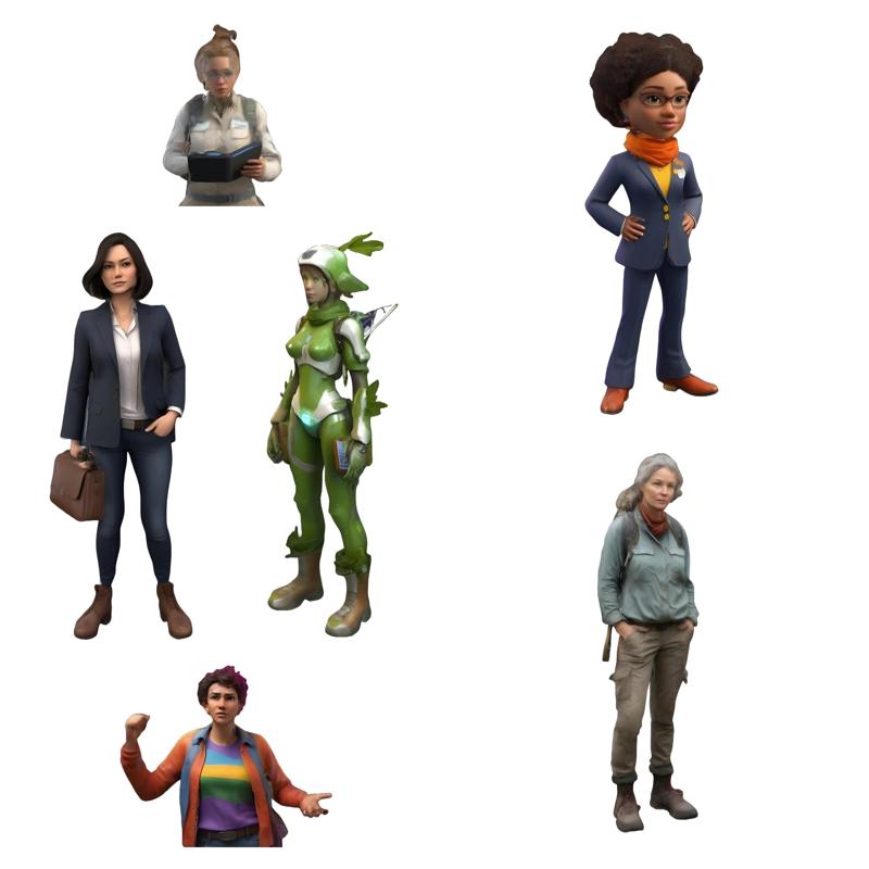 Professional Women Character Pack
