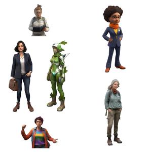 Professional Women Character Pack