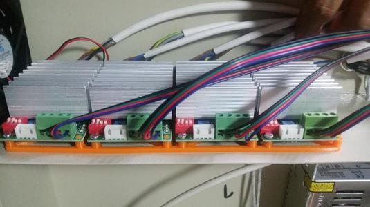 TB6600 driver board mounting bracket
