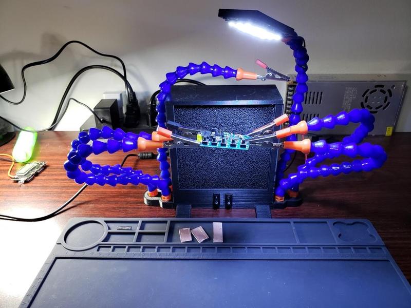 Solder Fume Extractor & Helping Hands