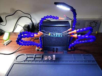 Solder Fume Extractor & Helping Hands