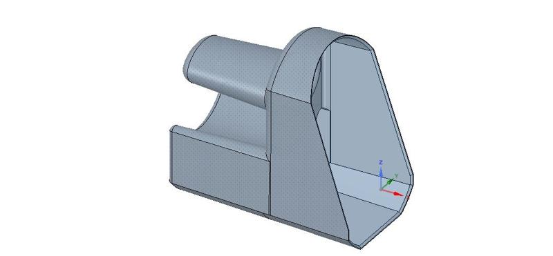 Scoop Service Candy Cereal  Food Bean Clear 3d-print and cnc