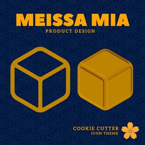 Bake Outside the Box – Cube Cookie Cutter 3D Print File