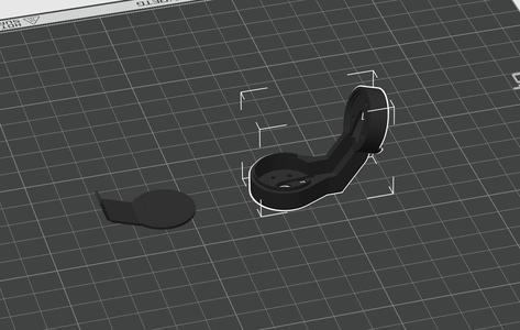 Mavic 3 Gimbal Yaw and cap Part
