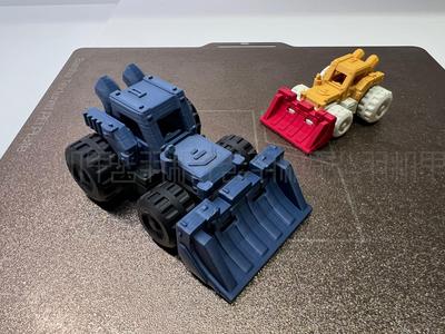 Shan Hai Jing Mecha Series One Hundred—"Dang Kang" Type II Modified Engineering Armored Tractor Bulldozer