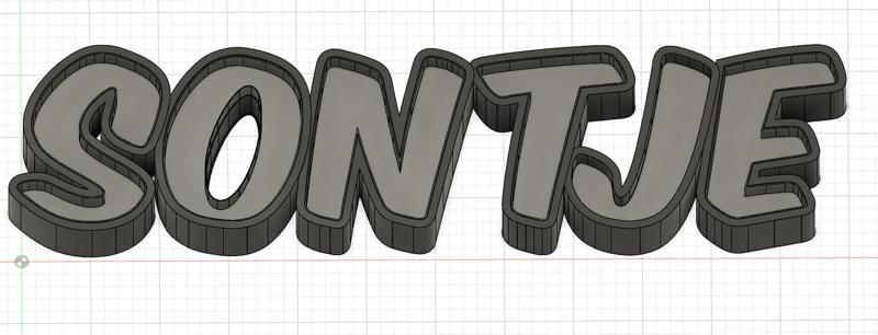 LED NAME SIGN - SONTJE (GIFT/ DECO/ DESIGN)