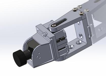 1-axis camera rotating system "Вартовий-1" (yaw gimbal)