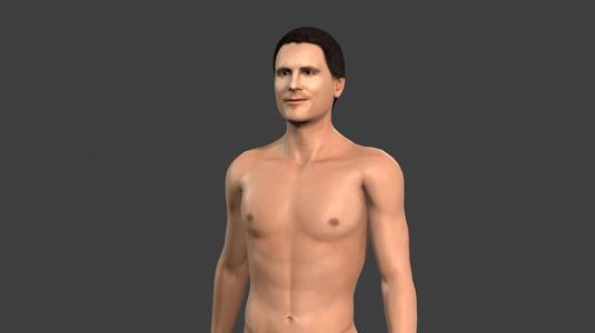 Beautiful Man -Rigged and animated for Unity