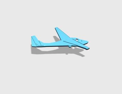 Planeur keychain 