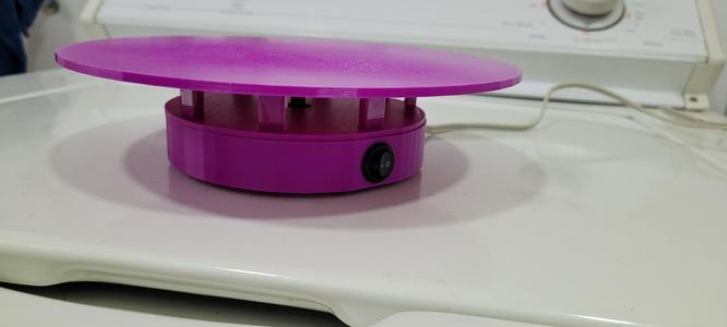 Rotating display table - Rotating display table.
