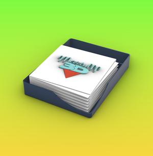 Note holder, notepad